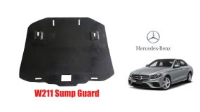 Mercedes E Class W211 Sump Guard Steel