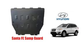 Hyundai Santa FE Sump Guard Steel