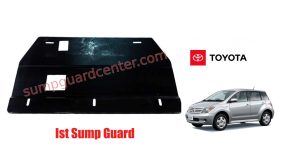 Toyota IST Sump Guard Steel