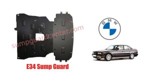 BMW E34 Sump Guard Steel